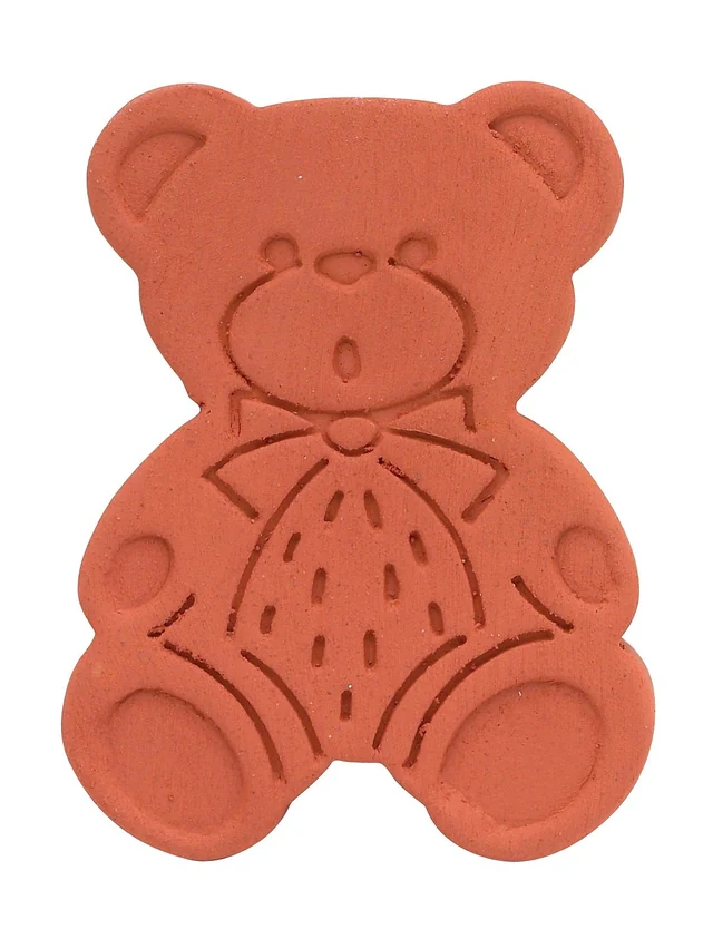 Close view of the original terracotta Brown Sugar Bear